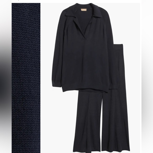 Black Free People Beach Sweat Set - Picture 2 of 6